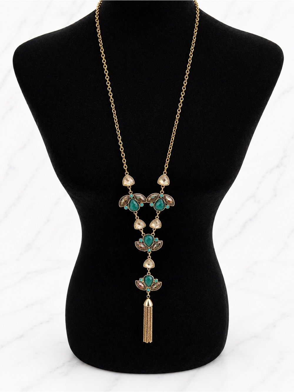 Vintage Boho Statement Tassel Necklace - Picture 4 of 6